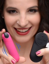 Load image into Gallery viewer, Vibrating Bullet with Remote Control - Pink