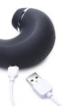 Load image into Gallery viewer, Shegasm 5 Star 10X Tapping G-Spot Silicone Vibrator with Suction - Pink