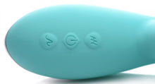 Load image into Gallery viewer, Shegasm 5 Star 7X Suction Come-Hither Silicone Rabbit - Teal