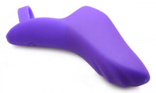 Load image into Gallery viewer, 7X Finger Bang Her Pro Silicone Vibrator - Purple