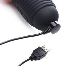 Load image into Gallery viewer, Power Pounder Vibrating and Thrusting Silicone Dildo