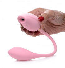 Load image into Gallery viewer, Shegasm 8X Tandem Plus Silicone Suction Clitoral Stimulator and Egg
