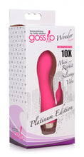 Load image into Gallery viewer, 10X Wonder Mini Rabbit Silicone Vibrator - Pink