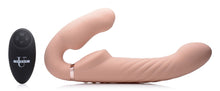 Load image into Gallery viewer, Ergo-Fit Twist Inflatable Vibrating Silicone Strapless Strap-on - Beige