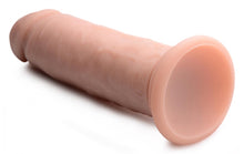 Load image into Gallery viewer, Power Player 28X Vibrating Silicone Dildo with Remote - Light