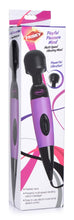 Load image into Gallery viewer, Playful Pleasure Multi-Speed Vibrating Wand - Purple