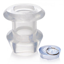 Load image into Gallery viewer, Ass Bung Clear Hollow Anal Dilator with Plug - Medium