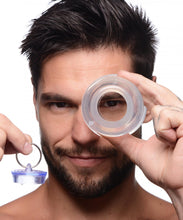 Load image into Gallery viewer, Ass Bung Clear Hollow Anal Dilator with Plug - Large