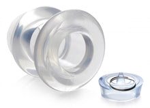 Load image into Gallery viewer, Ass Bung Clear Hollow Anal Dilator with Plug - Large