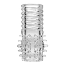 Load image into Gallery viewer, Pig in a Blanket Textured Penis Enlarger Sleeve