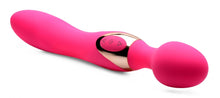 Load image into Gallery viewer, 10X Dual Duchess 2-in-1 Silicone Massager - Pink