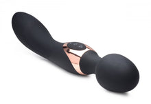 Load image into Gallery viewer, 10X Dual Duchess 2-in-1 Silicone Massager - Black