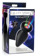 Load image into Gallery viewer, Light Up Silicone Anal Plug - Large