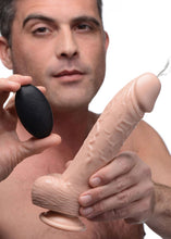 Load image into Gallery viewer, 8.5 Inch Vibrating Squirting Dildo with Remote Control - Light