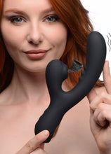 Load image into Gallery viewer, 8X Silicone Suction Rabbit - Black