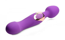 Load image into Gallery viewer, 10X Dual Duchess 2-in-1 Silicone Massager - Purple