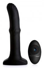 Load image into Gallery viewer, Sliding Shaft Silicone Anal Vibrating Plug