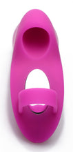 Load image into Gallery viewer, 7X Finger Bang Her Pro Silicone Vibrator - Purple
