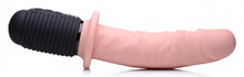Load image into Gallery viewer, Power Pounder Vibrating and Thrusting Silicone Dildo
