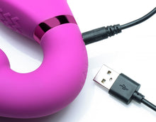Load image into Gallery viewer, Worlds First Remote Control Inflatable Vibrating Silicone Ergo Fit Strapless Strap-On
