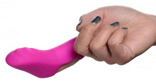 Load image into Gallery viewer, 7X Finger Bang Her Pro Silicone Vibrator - Purple
