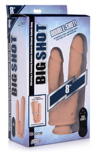 Load image into Gallery viewer, Vibrating and Rotating Remote Control Silicone Double Dildo

