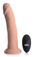 Load image into Gallery viewer, 7X Inflatable and Vibrating Remote Control Silicone Dildo - 8.5 Inch
