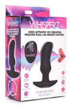 Load image into Gallery viewer, Voice Activated 10X Vibrating Prostate Plug with Remote Control
