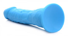 Load image into Gallery viewer, 7 Inch Silicone Dildo - Berry
