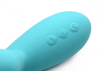 Load image into Gallery viewer, 10X Silicone Suction Rabbit Vibrator - Teal
