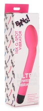 Load image into Gallery viewer, 10X Silicone G-Spot Vibrator - Pink
