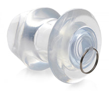Load image into Gallery viewer, Ass Bung Clear Hollow Anal Dilator with Plug - Medium
