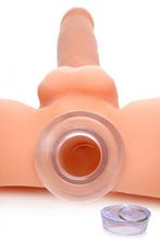 Load image into Gallery viewer, Ass Bung Clear Hollow Anal Dilator with Plug - Large
