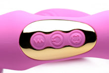 Load image into Gallery viewer, 15X U-Pulse Silicone Pulsating and Vibrating Strapless Strap-on with Remote - Pink
