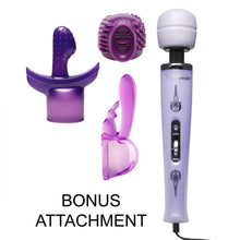 Load image into Gallery viewer, Turbo Purple Pleasure Wand Kit with Free Attachment
