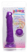 Load image into Gallery viewer, 7 Inch Silicone Dildo - Grape
