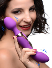 Load image into Gallery viewer, 10X Dual Duchess 2-in-1 Silicone Massager - Purple
