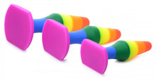 Load image into Gallery viewer, Rainbow Ready Silicone Anal Set
