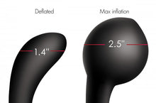 Load image into Gallery viewer, 10X Inflatable and Vibrating Silicone Prostate Plug
