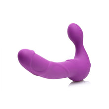 Load image into Gallery viewer, Royal Revolver Vibrating Strapless Silicone Strap On Dildo
