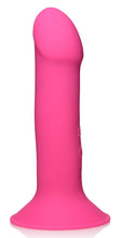 Load image into Gallery viewer, 10X Squeezable Vibrating Dildo - Pink
