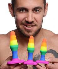 Load image into Gallery viewer, Rainbow Ready Silicone Anal Set
