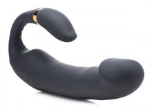 Load image into Gallery viewer, 10X Pleasure Pose Come Hither Silicone Vibrator with Poseable Clit Stimulator
