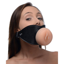 Load image into Gallery viewer, Pussy Face Oral Sex Mouth Gag
