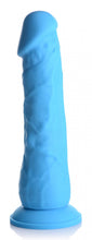 Load image into Gallery viewer, 7 Inch Silicone Dildo - Berry
