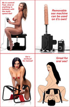 Load image into Gallery viewer, 4 in 1 Banging Bench with Sex Machine
