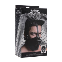 Load image into Gallery viewer, Pup Puppy Play Hood and Breathable Ball Gag
