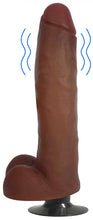 Load image into Gallery viewer, Jock Medium Vibrating Dildo with Balls - 11 Inch
