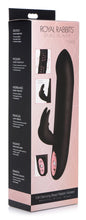 Load image into Gallery viewer, Royal Rabbits Silicone Bunny Thrusting Vibrator
