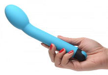 Load image into Gallery viewer, 10X Silicone G-Spot Vibrator - Blue
